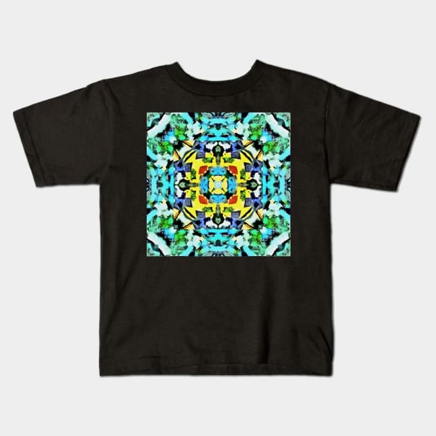 Stocksom Aqua Design 8 Kids T-Shirt by stocksomart